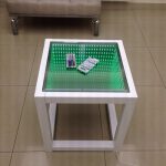 oneindige tafel groen licht