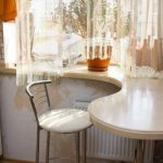 comptoir au lieu du rebord de la fenêtre
