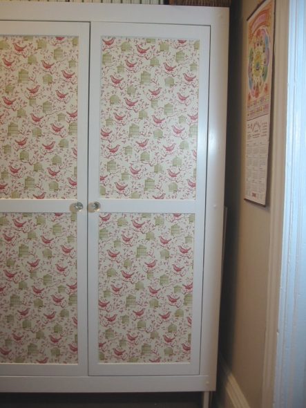 Découpage portes d'armoires