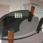 Faire une table en verre avec vos propres mains un design intéressant