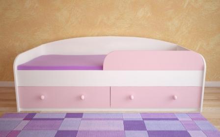 Canapé-lit à côtés pour enfants