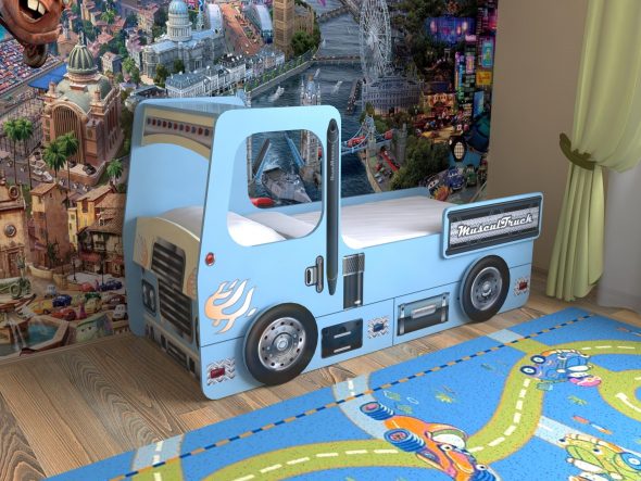 Camion lit bébé