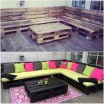 Canapé fait de palettes en bois faites-le vous-même