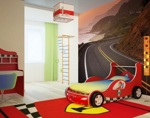 Chambre design pour garçons 5 ans