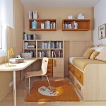 L'intérieur d'un petit appartement