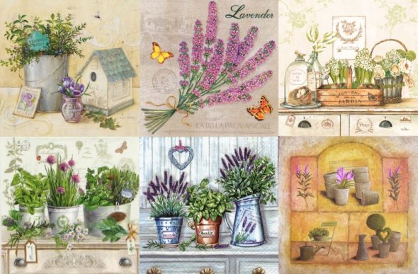 Photos de Provence pour le découpage