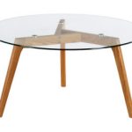 Table en verre