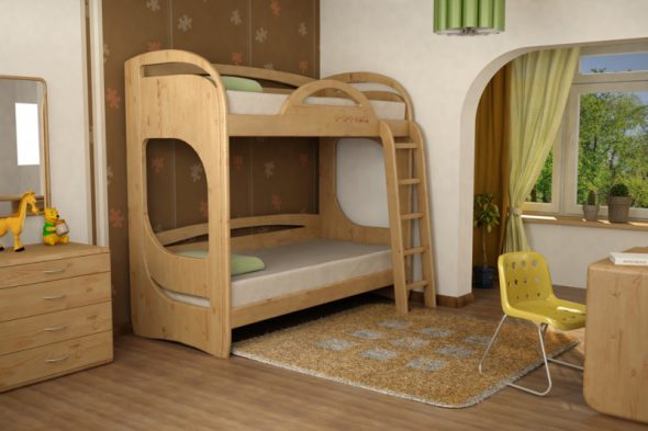 lit d'enfant sur commande