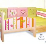 lit bébé avec pare-chocs pour filles