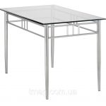 Table à manger en verre