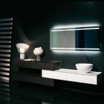 Miroir rétro-éclairé par LED