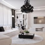 mobilier de salon blanc
