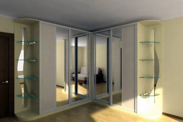 armoire d'angle