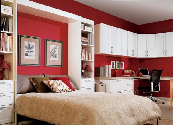 Nous créons l'intérieur d'un petit appartement