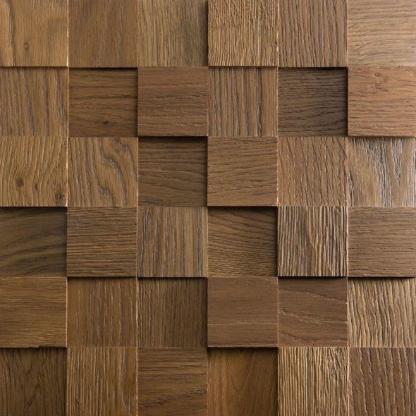 Panneaux muraux en bois massif