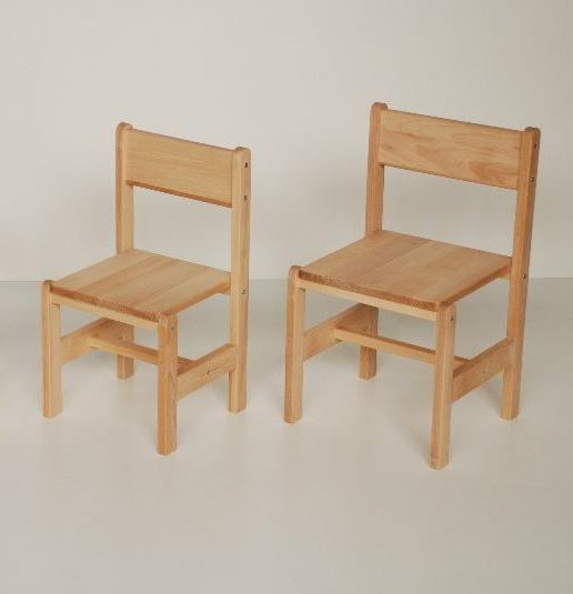 Tabouret en bois pour enfants