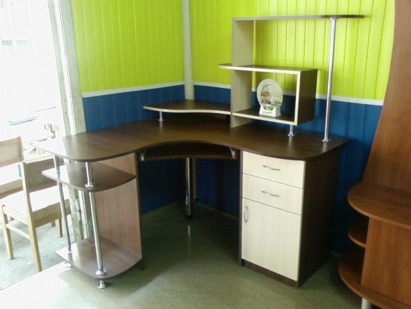 Coin bureau d'ordinateur
