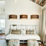 lit vintage de palettes