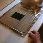 Insert encastré dans le comptoir