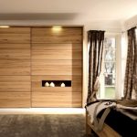 armoire encastrée en bois