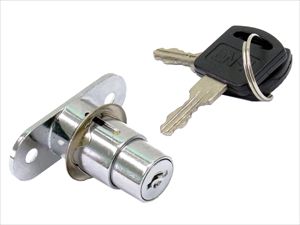 Serrure de meuble pour penderie (pour portes coulissantes)
