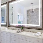 éclairage de miroir