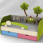 lit bébé avec côtés design