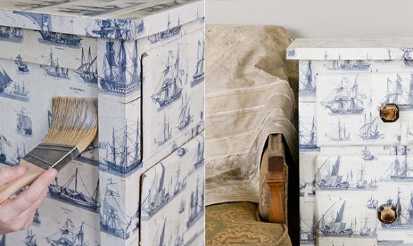 decoupage meubles faites le vous meme classe de maître