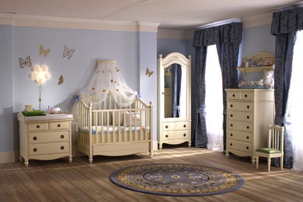 chambre d'enfant en bois massif