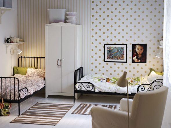 lit en métal d'ikea