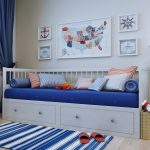Lit IKEA avec tiroirs