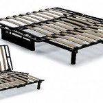 canapé accordéon sur structure en métal