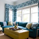 canapé turquoise vie moderne