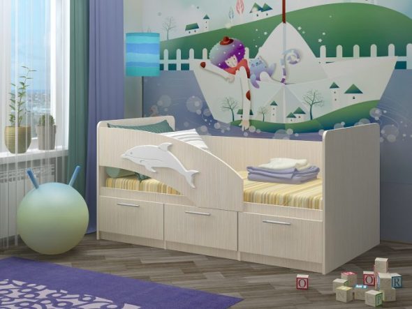 conception de lit de dauphin