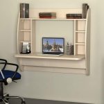 bureau d'ordinateur compact