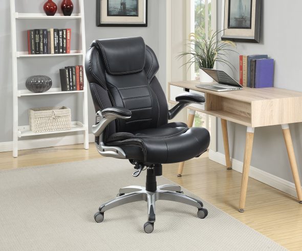 chaise de bureau en cuir