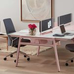 chaise de bureau gris