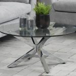 table ronde en verre