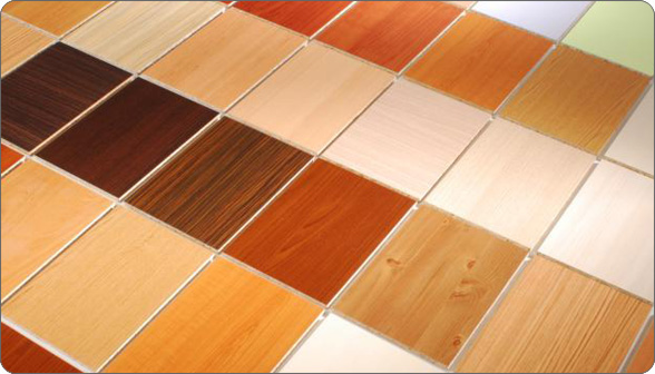 Matériau écologique en aggloméré laminé