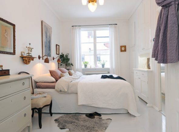 chambre lumineuse moderne