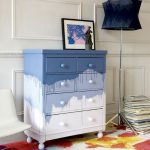 commode peinture originale