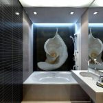 Miroir rétro-éclairé par LED