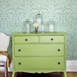 commode vert