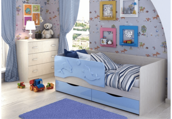 lit bébé dauphin