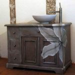 commode avec décor