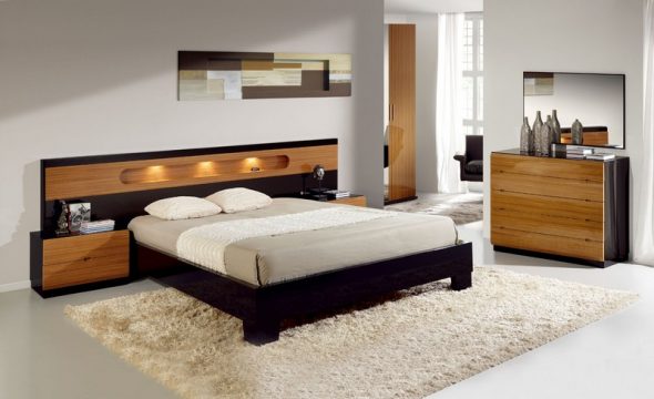 chambre aux couleurs vives
