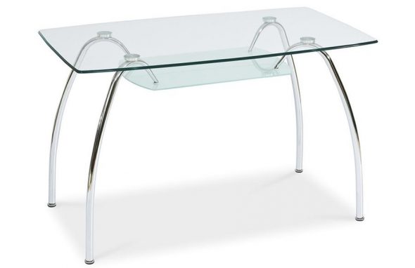 table en verre