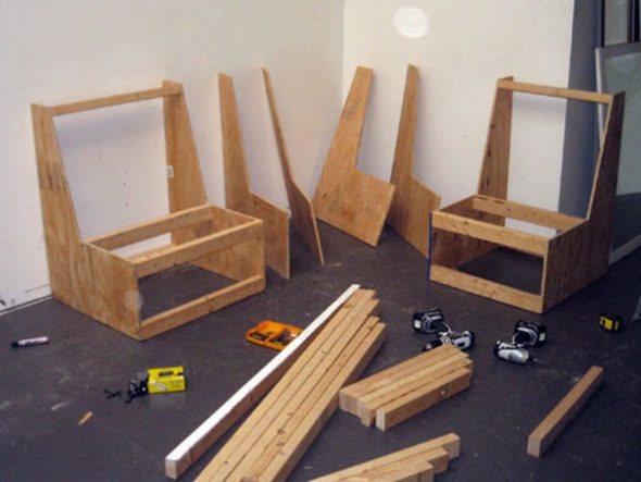 assemblage du canapé