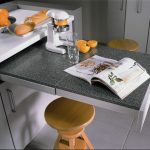 table coulissante pour la cuisine