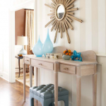 soleil miroir encadrée